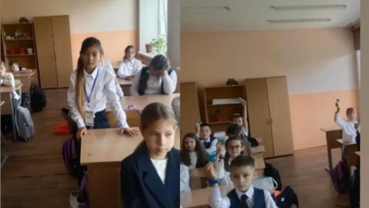 1 декабря в 5 "А" классе состоялся содержательный классный час на тему "Единая Земля. Единый народ. Единое будущее"