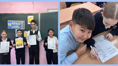 6 «Б» сыныбында Қазақстан Республикасы Тәуелсіздік күніне арналған сынып сағаты өтті