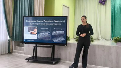 21 қаңтар күні Дін істері басқармасының Конфессияаралық қатынастарды талдау және дамыту орталығының сарапшы-талдаушысы Березина Елизавета Олеговна оқушылар мен педагогикалық ұжымға арналған лекция-сұхбат өткізді