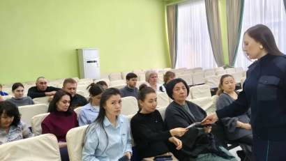 26 января для педагогического и технического составов школы была проведена профилактическая беседа на тему «Кибербезопасность»