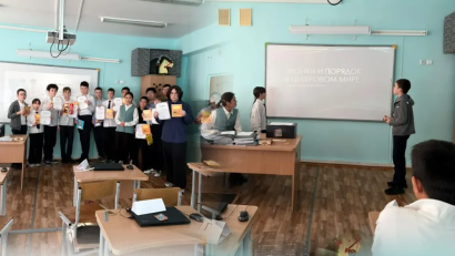 Забытые пароли, зашифрованные файлы и цифровые лабиринты... На этой неделе наши семиклассники отправились в необычное путешествие — внеклассное мероприятие «Приключение в мире цифровых сокровищ»!