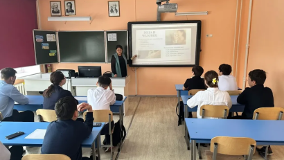 Су-өмір! Оны бірге сақтайық! 13 ақпанда біздің мектепте 2-9 сынып оқушылары үшін маңызды және танымдық біріңғай сынып сағаттары өтті