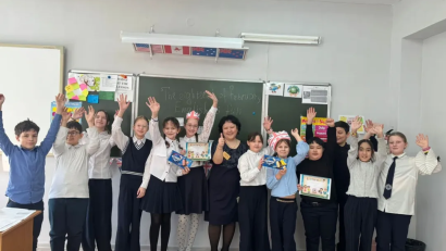 В рамках Декады английского, русского языков, литературы и истории в 5-х классах прошло захватывающее внеклассное мероприятие «English is fun»