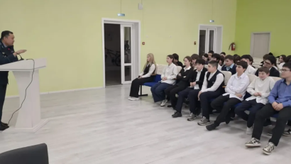 04.03.2026 жылы біздің білім беру мекемесінде жалпы саны 100 адамды қамтитын 8-10 сынып оқушыларымен профилактикалық әңгімелесу өтті